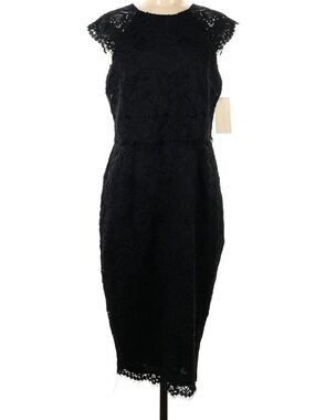 Size 8 Shoshanna Lace 2-tiered dress with accordion back detail.